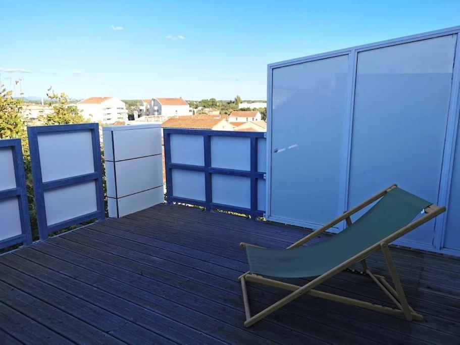 Le Petit Roof Top*Clim*Wifi Miramas Bagian luar foto